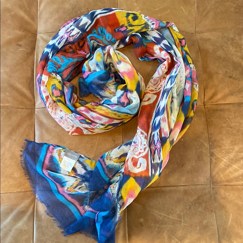 Colorful Silpada Patterned Scarf